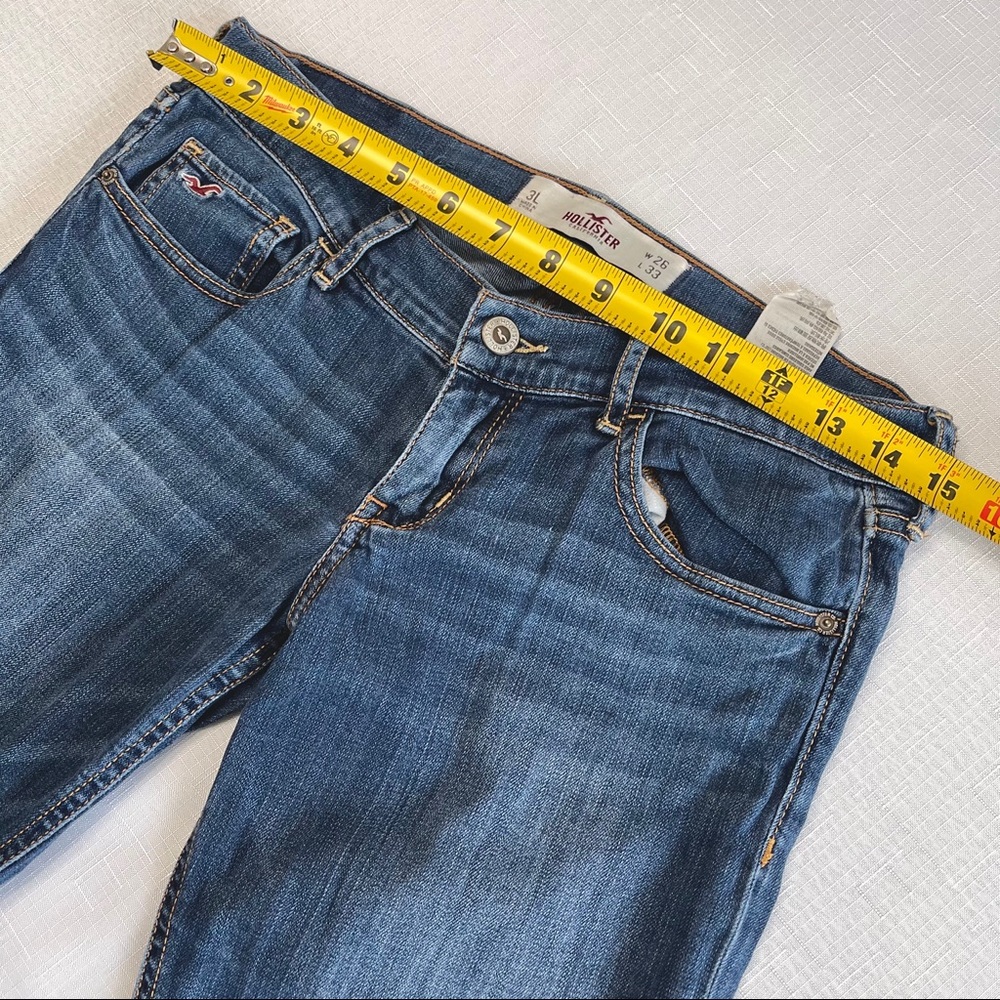 🌟Sold 🌟HOLLISTER social stretch skinny jeans W26 L33 3L - Picture 8 of 12